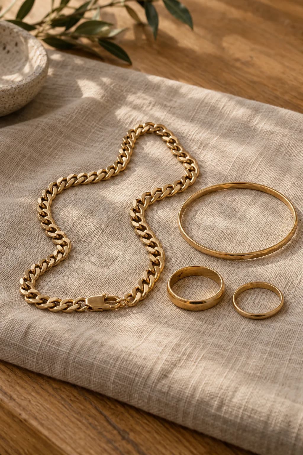 Sell gold jewellery (Rings, necklaces, inherited pieces) at Der Goldmann, buying for Nordhorn